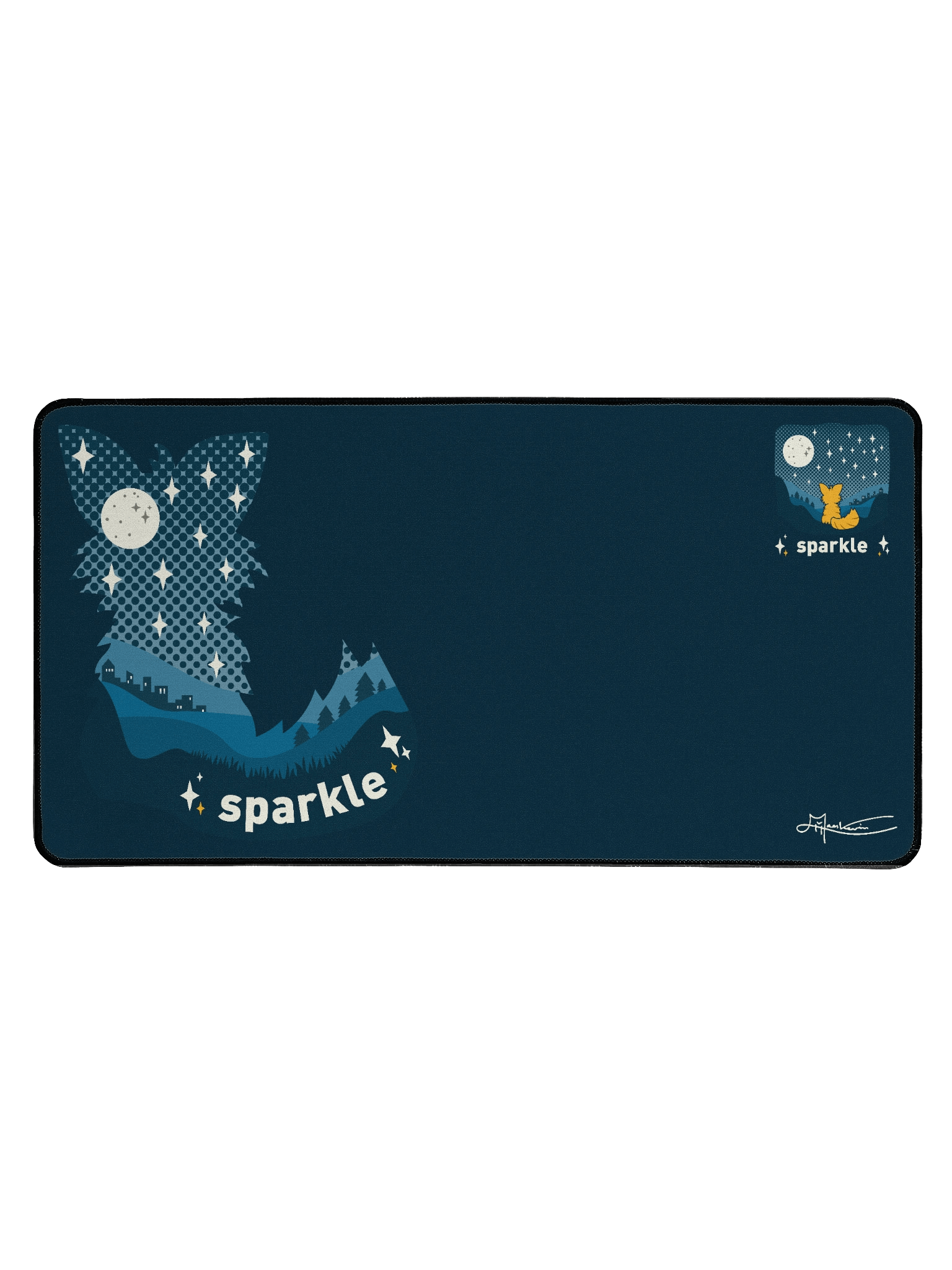 Sparkle Desk Mat 15.5" x 31.5" product image (3)