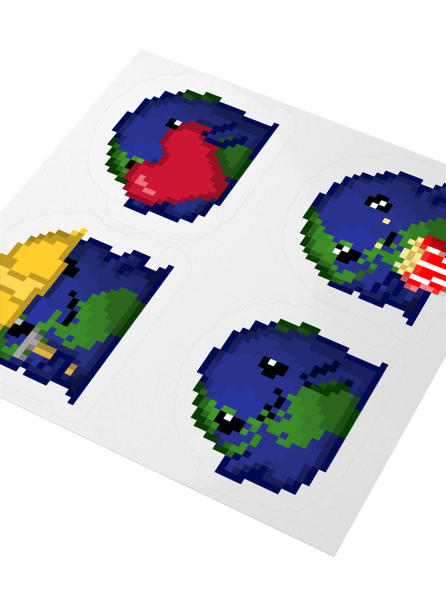 BTE Hug 4-Sticker Pack product image (4)