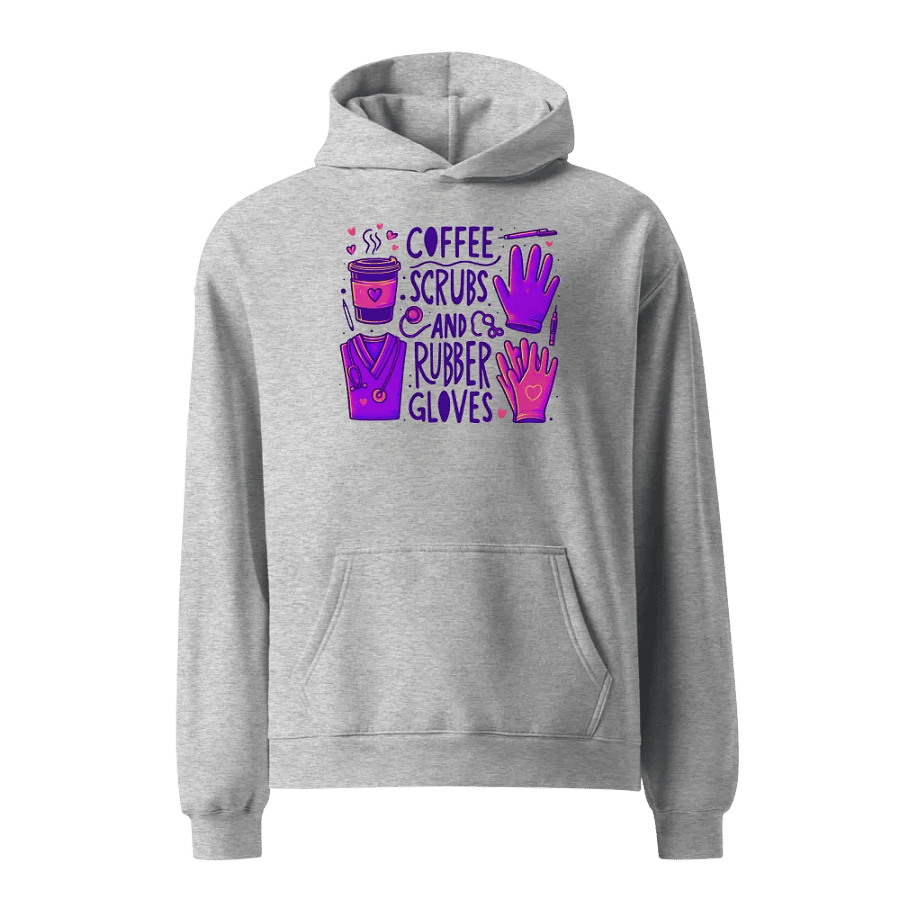 Healthcare Heroes Coffee Scrubs Hoodie product image (1)