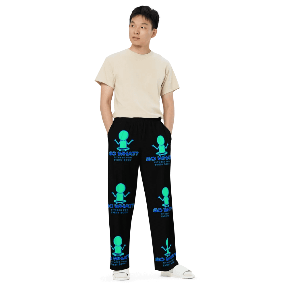 So What? Fitness Roundhouse Kick to the Face Pants (large logo) product image (6)