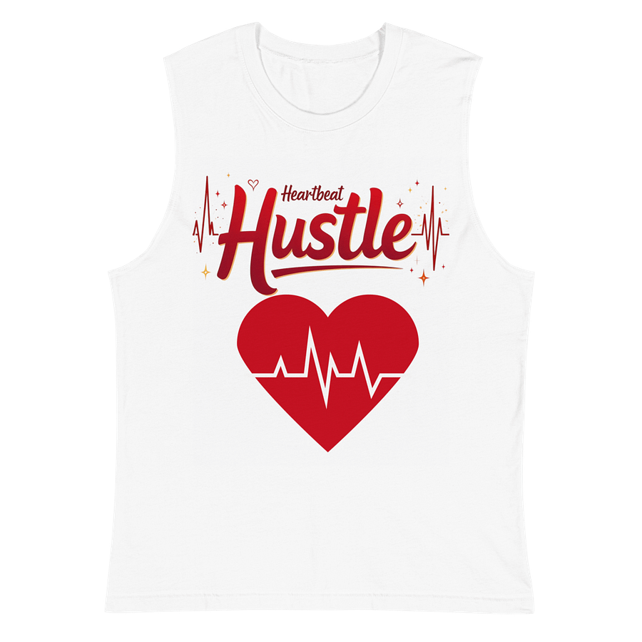 Glittering Hustle Heartbeat Muscle Tank product image (2)