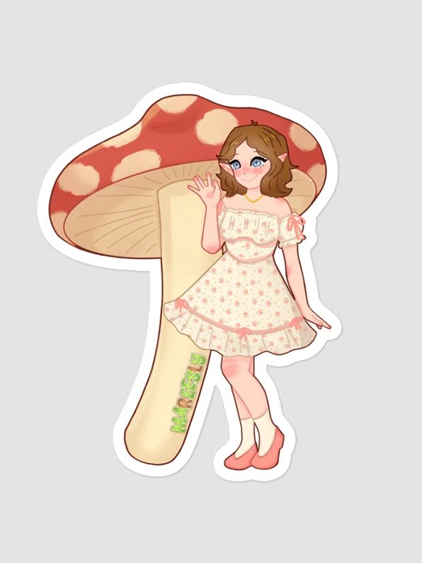 Shroom Bubble-free stickers product image (1)