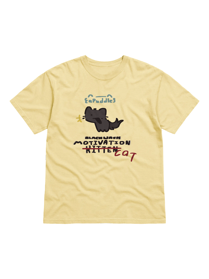 Blackwash Cat T-Shirt product image (1)