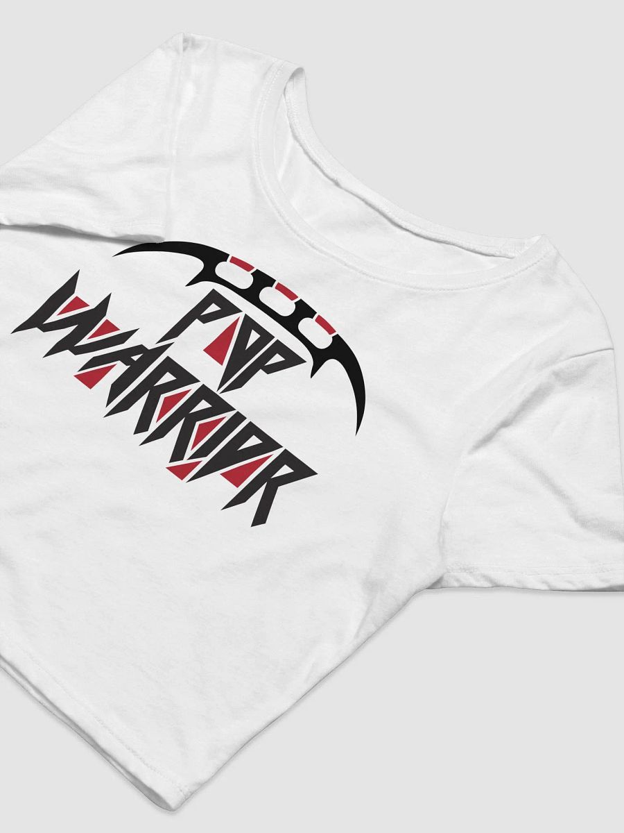 Klingon Pop Logo Cropped T-Shirt (White) product image (3)