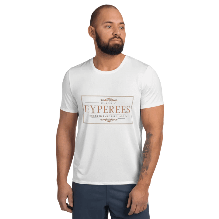 Vintage Elegance All-Over Athletic Tee product image (1)