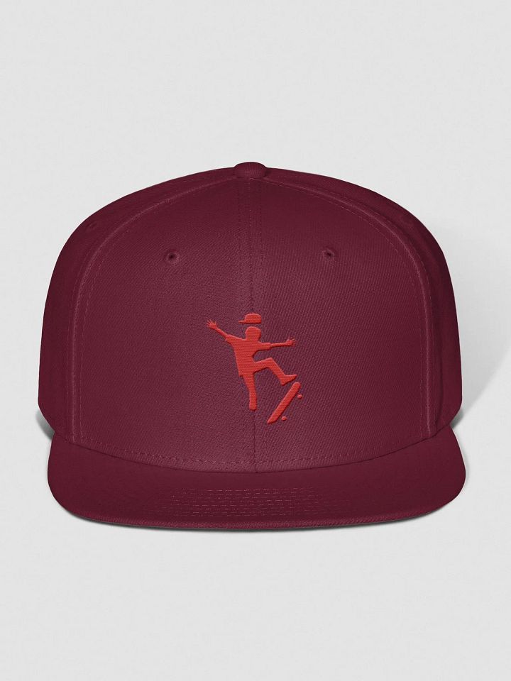 Dazzle Deck Burgundy Maroon Baseball Cap product image (1)