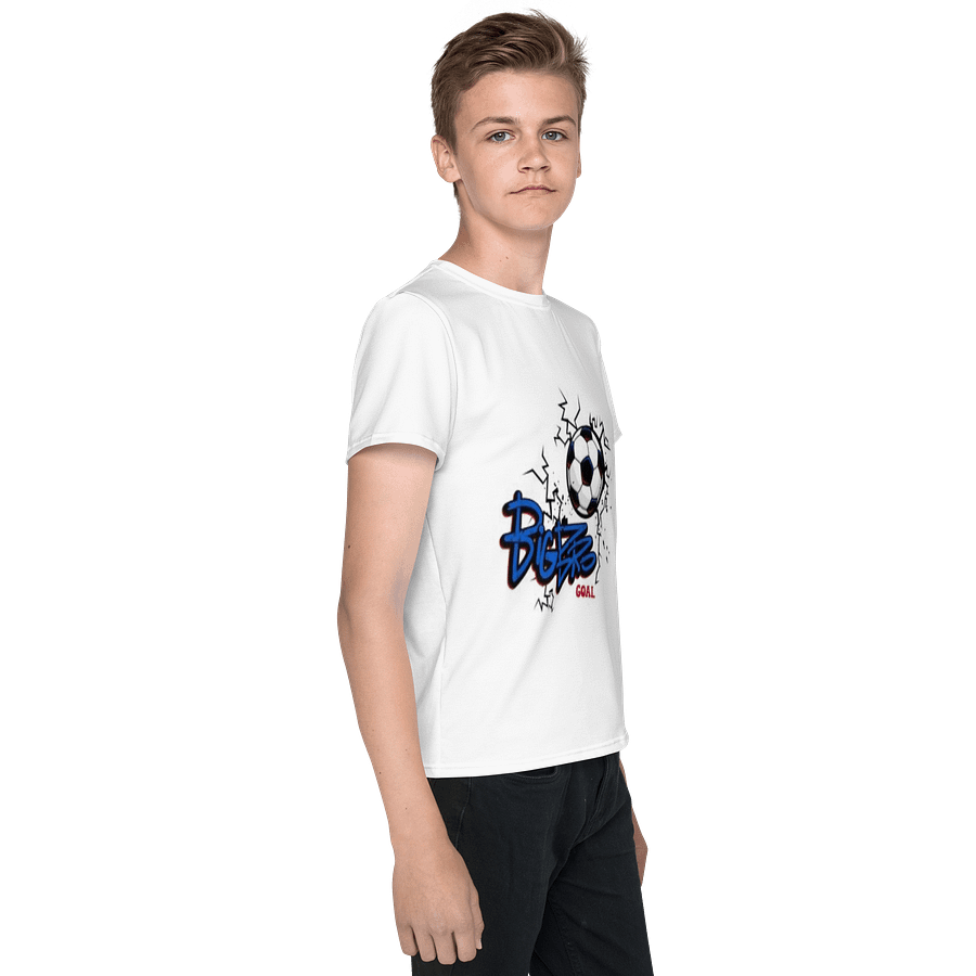 Kids Youth Crew Neck T-Shirt Big Bro Slogan All-Over Print product image (4)