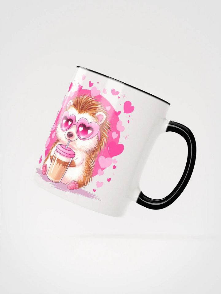 Whimsical Love Hedgehogs Ceramic Mug product image (6)