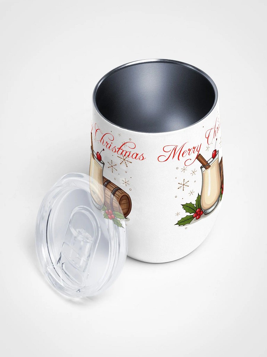 Festive Eggnog Wine Tumbler product image (3)