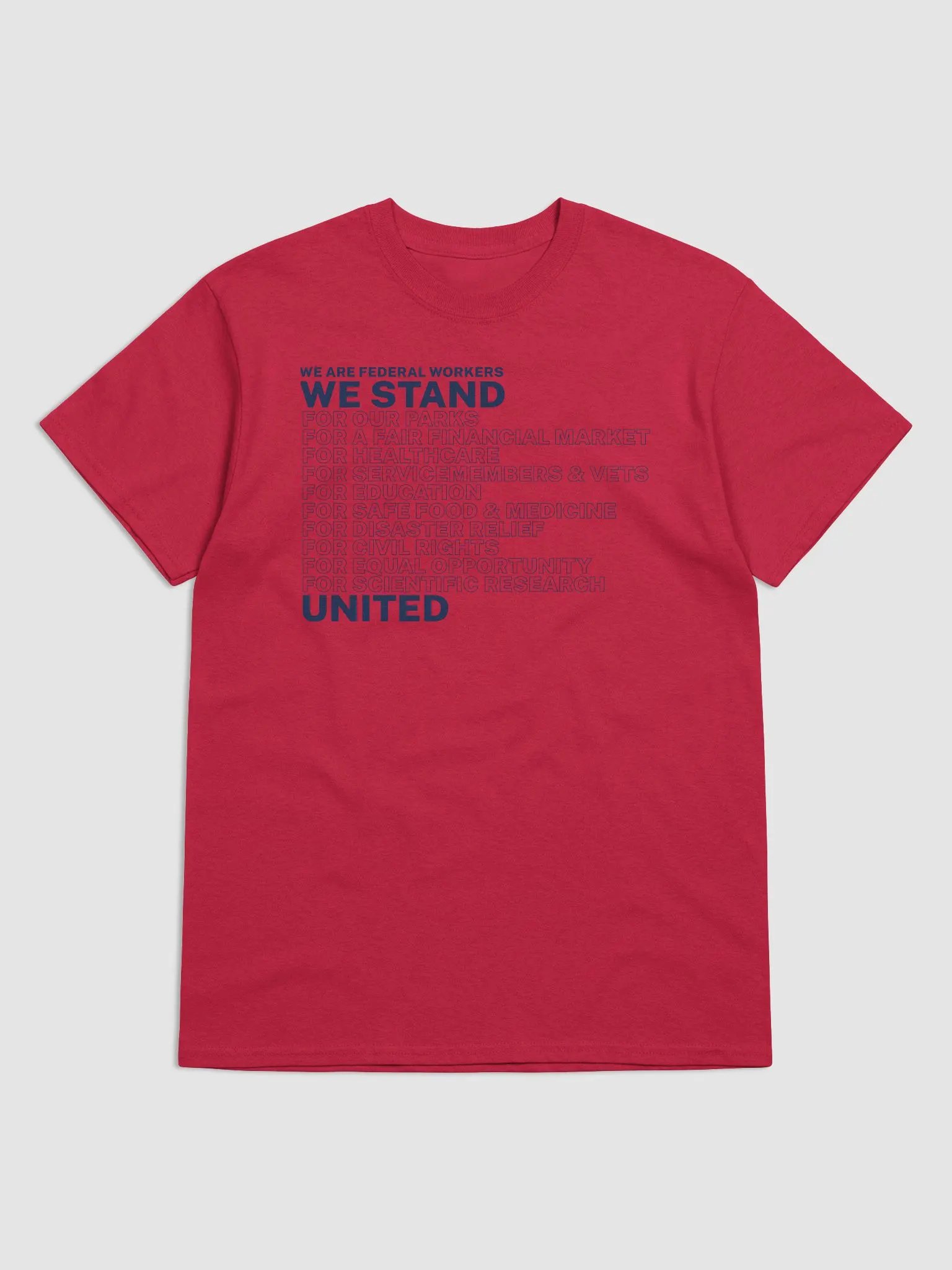 We Stand United T-shirt product image (1)