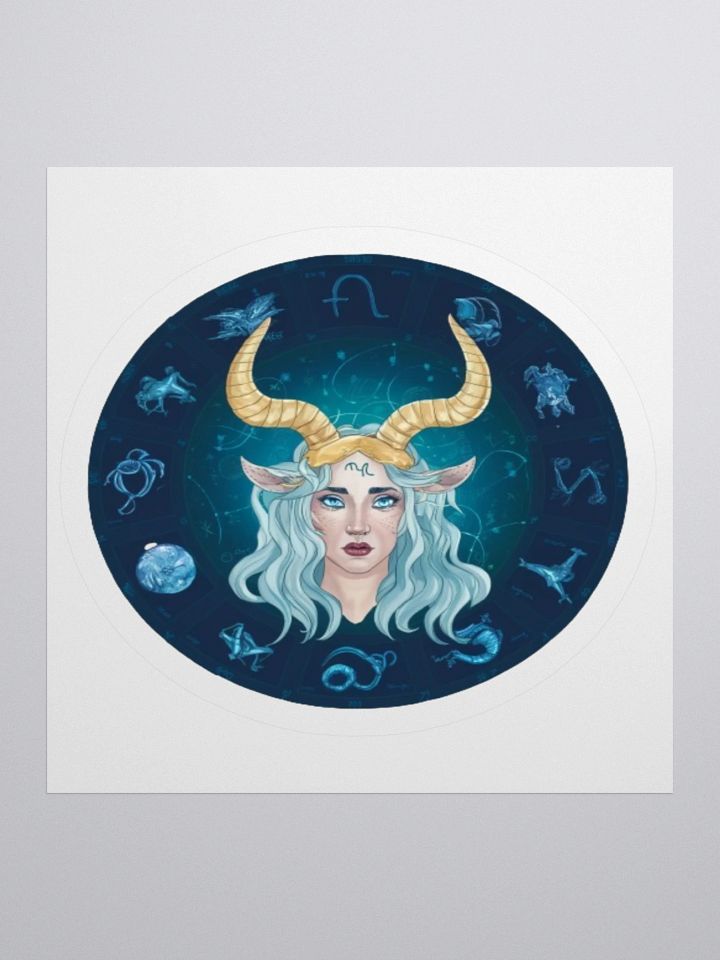 Capricorn Kiss-Cut Sticker product image (2)