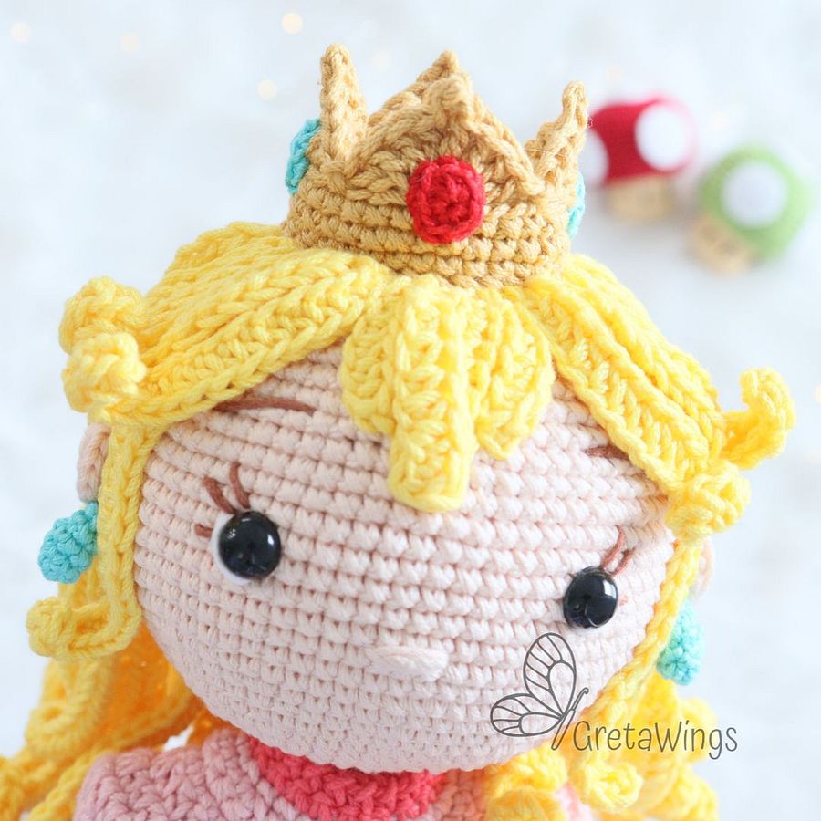 Patrón de Amigurumis de Peach (Descarga Digital) product image (2)