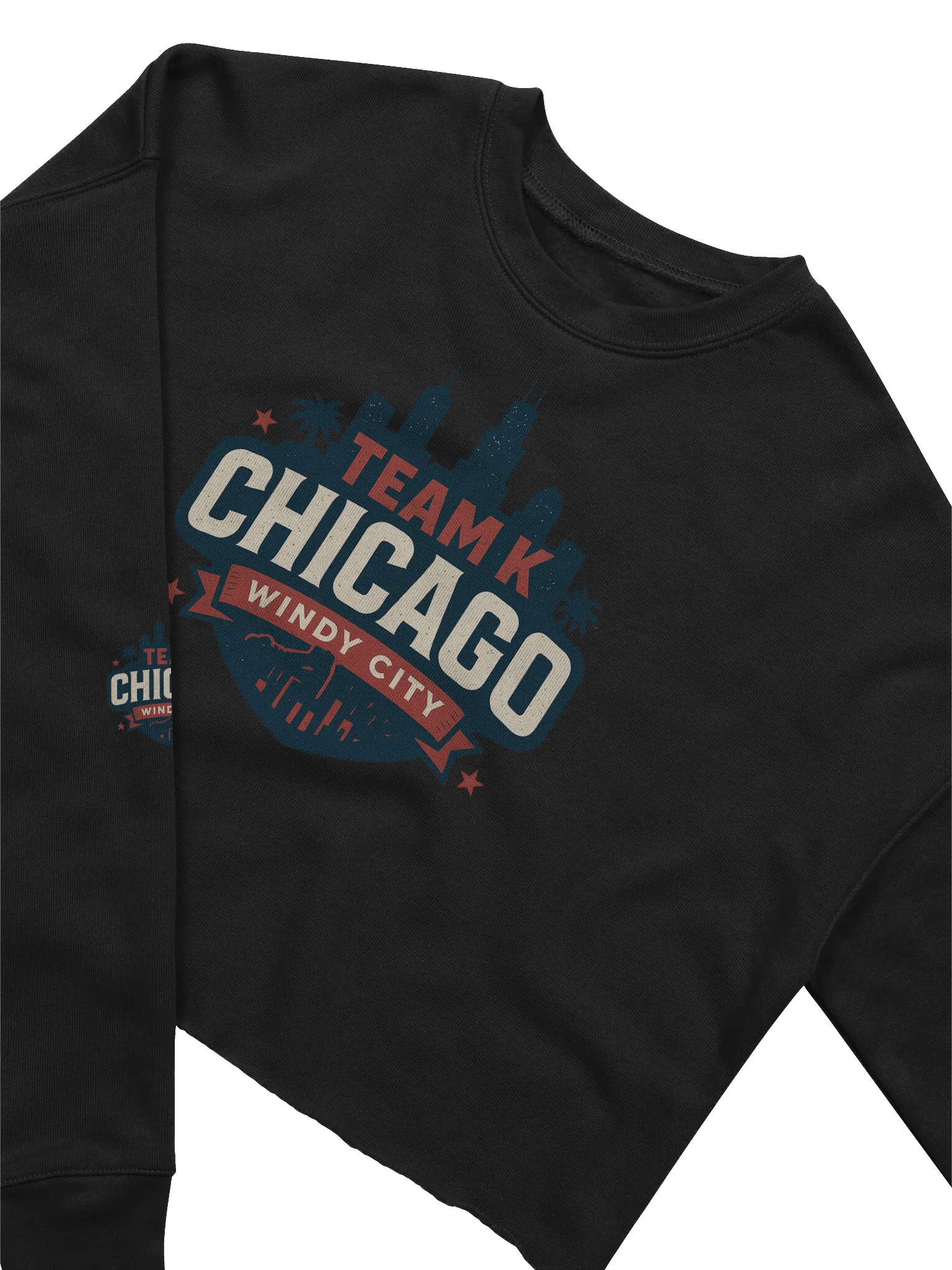Team K Chicago Crop Sweatshirt product image (3)