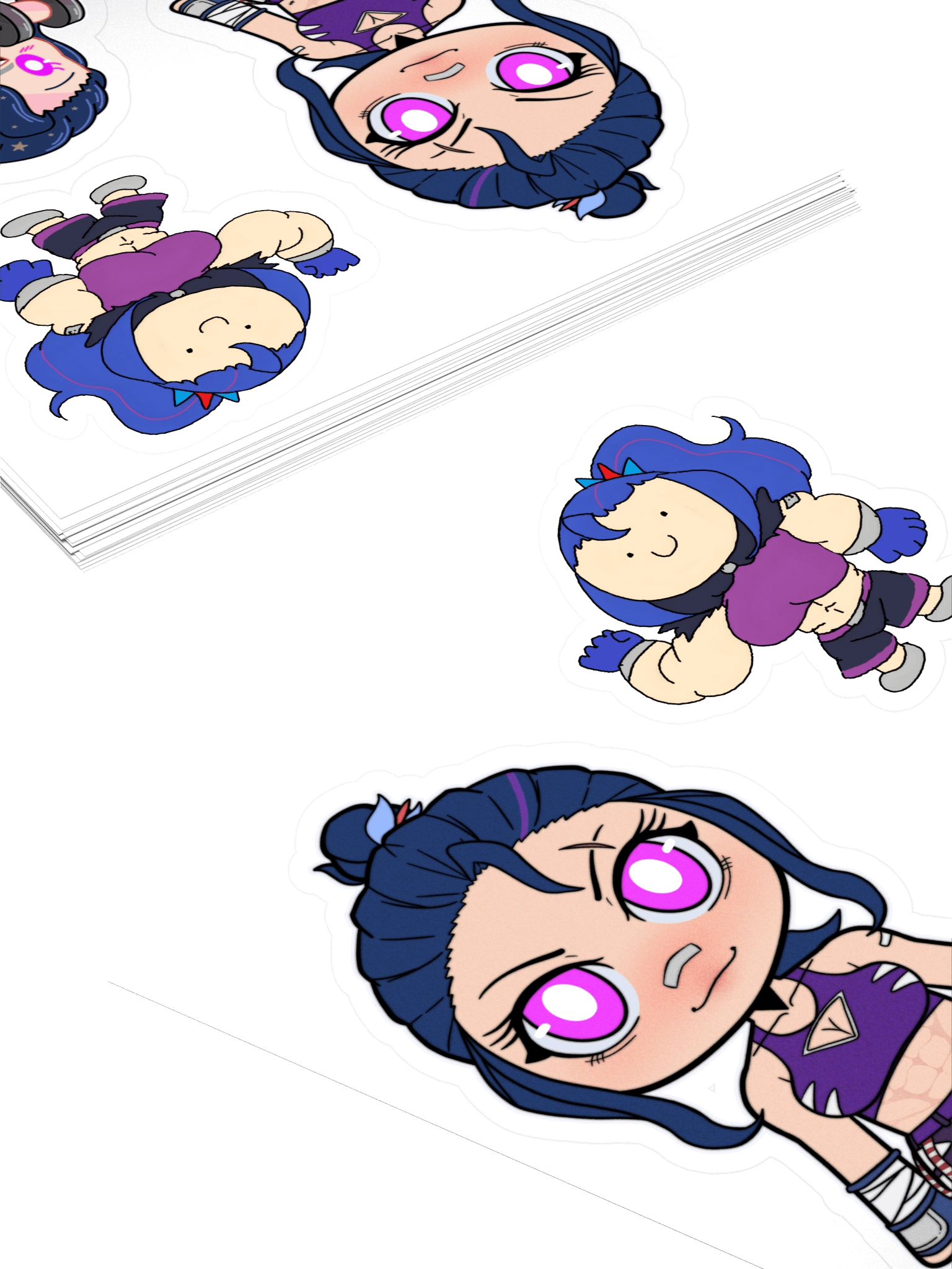 Chibi Drakya Stickers product image (4)
