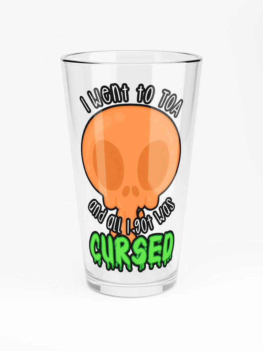 All I Got Was Cursed - Druid - Pint Glass product image (3)