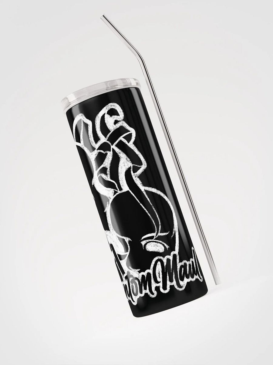 'PhantomMaul' White Logo Stainless Steel Tumbler product image (4)