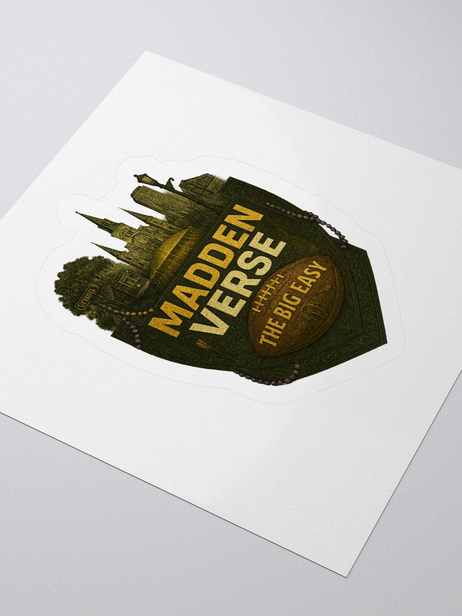 THE BIG EASY CREST STICKER product image (3)