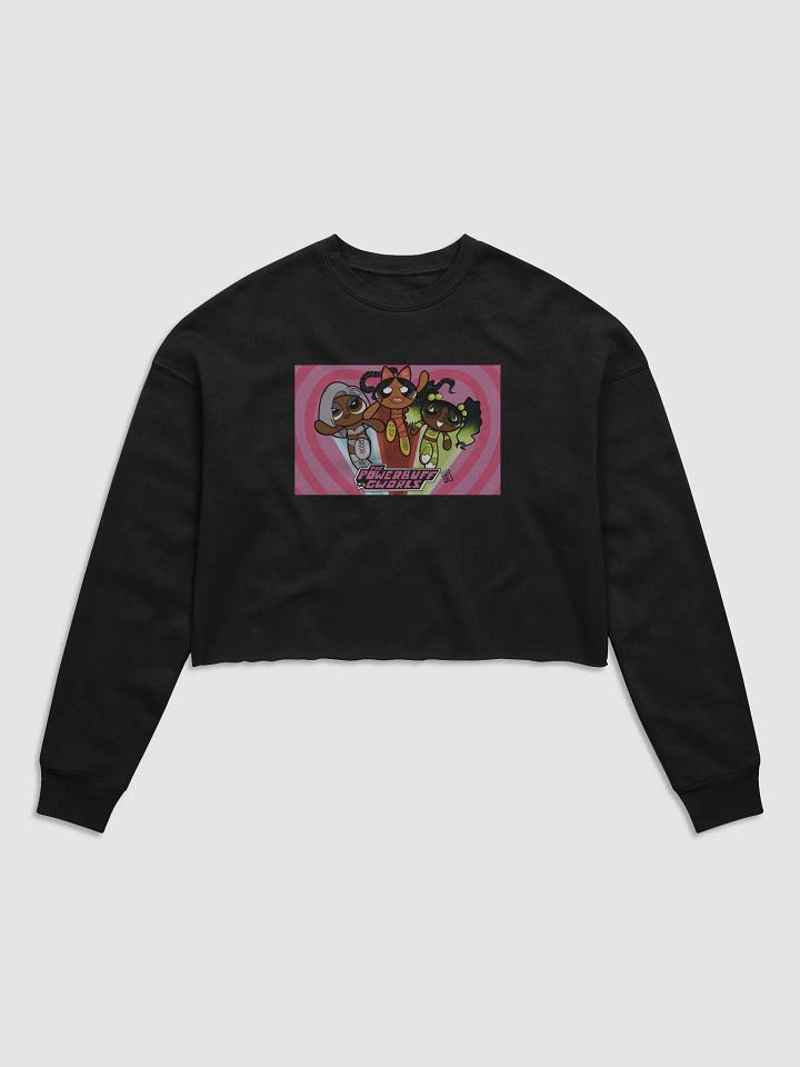 Powerpuff Gworls Crop Top Sweatshirt product image (1)