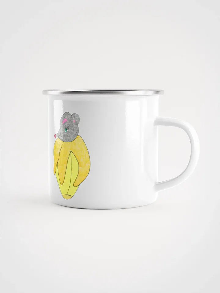 Banana mouse enamel mug product image (2)