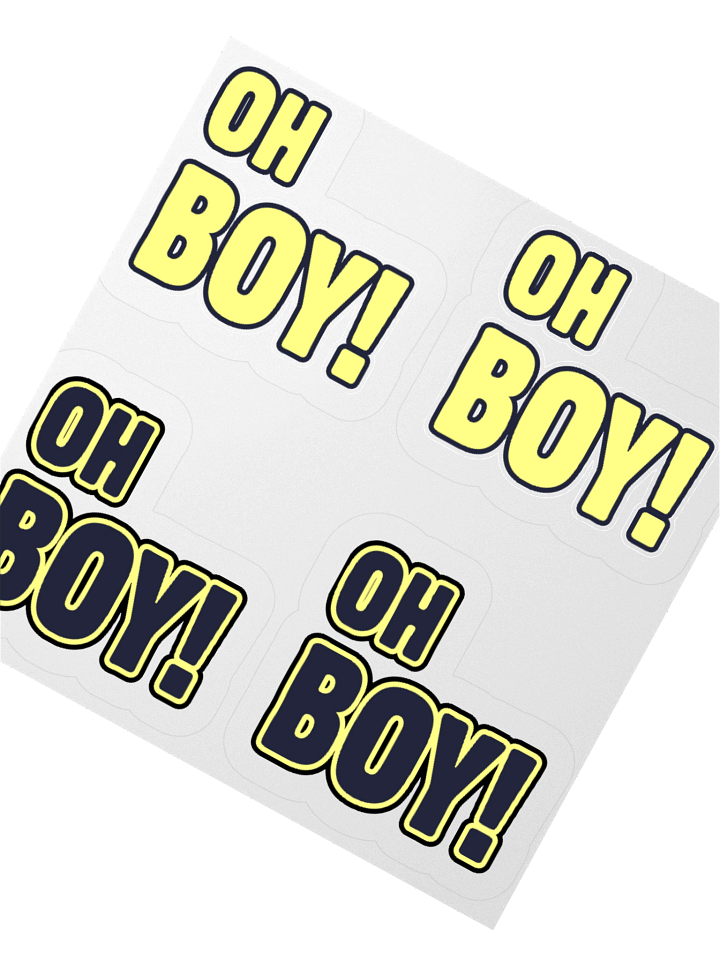 OH BOY Stickers product image (4)