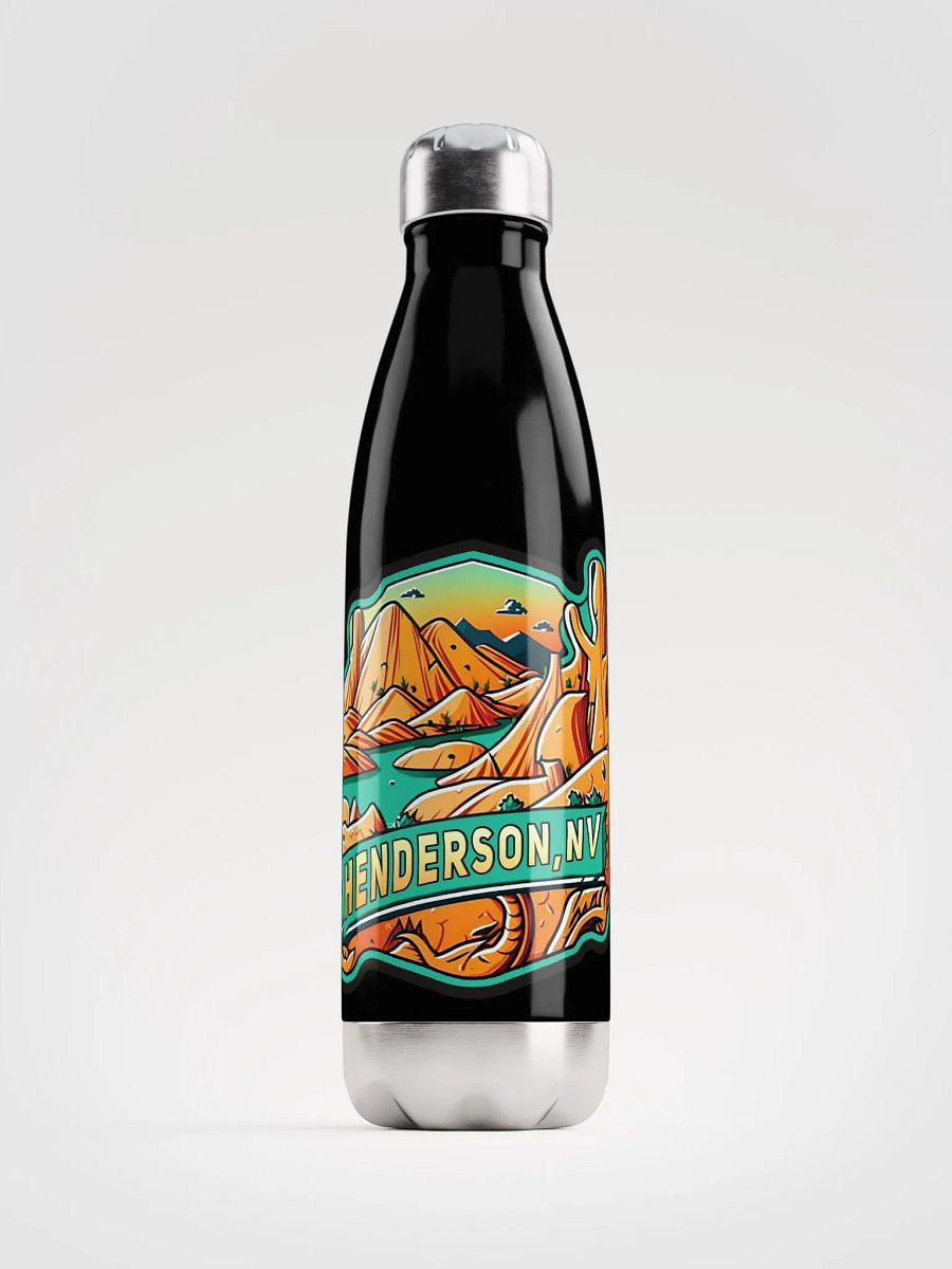 HENDERSON, NV Desert Landscape Stainless Steel Water Bottle product image (1)