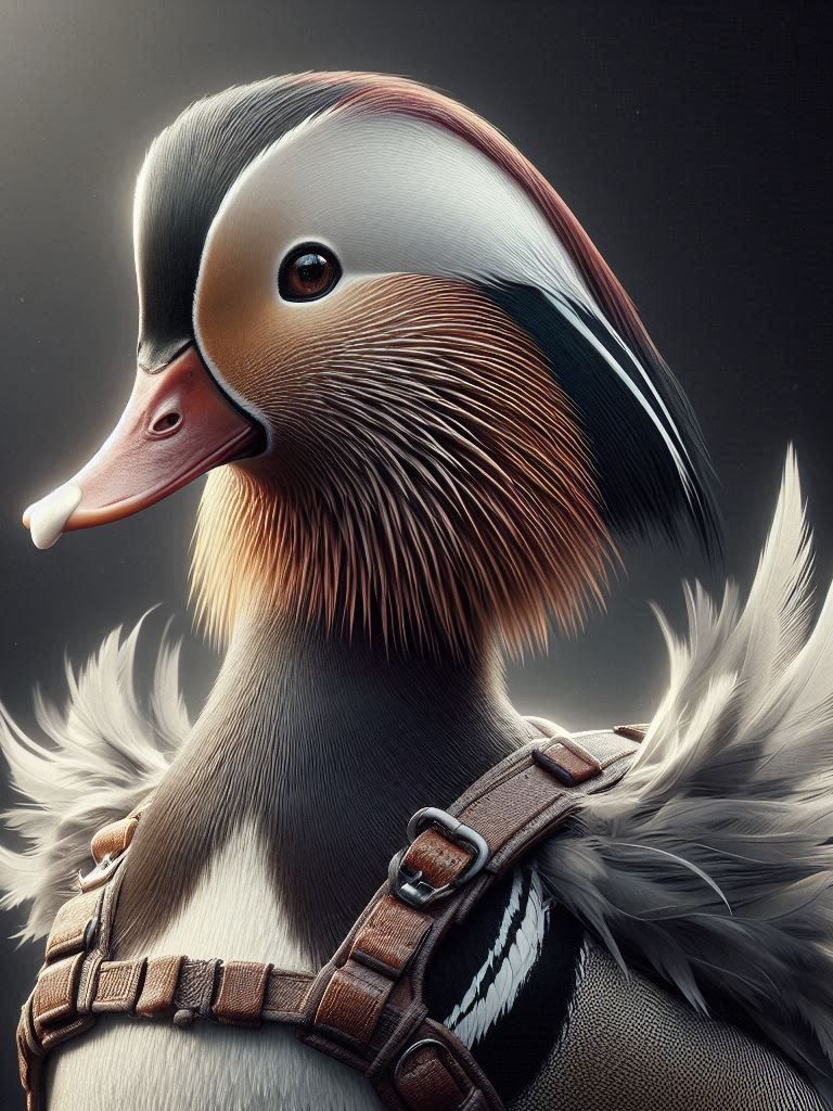 Stunning duck art product image (1)