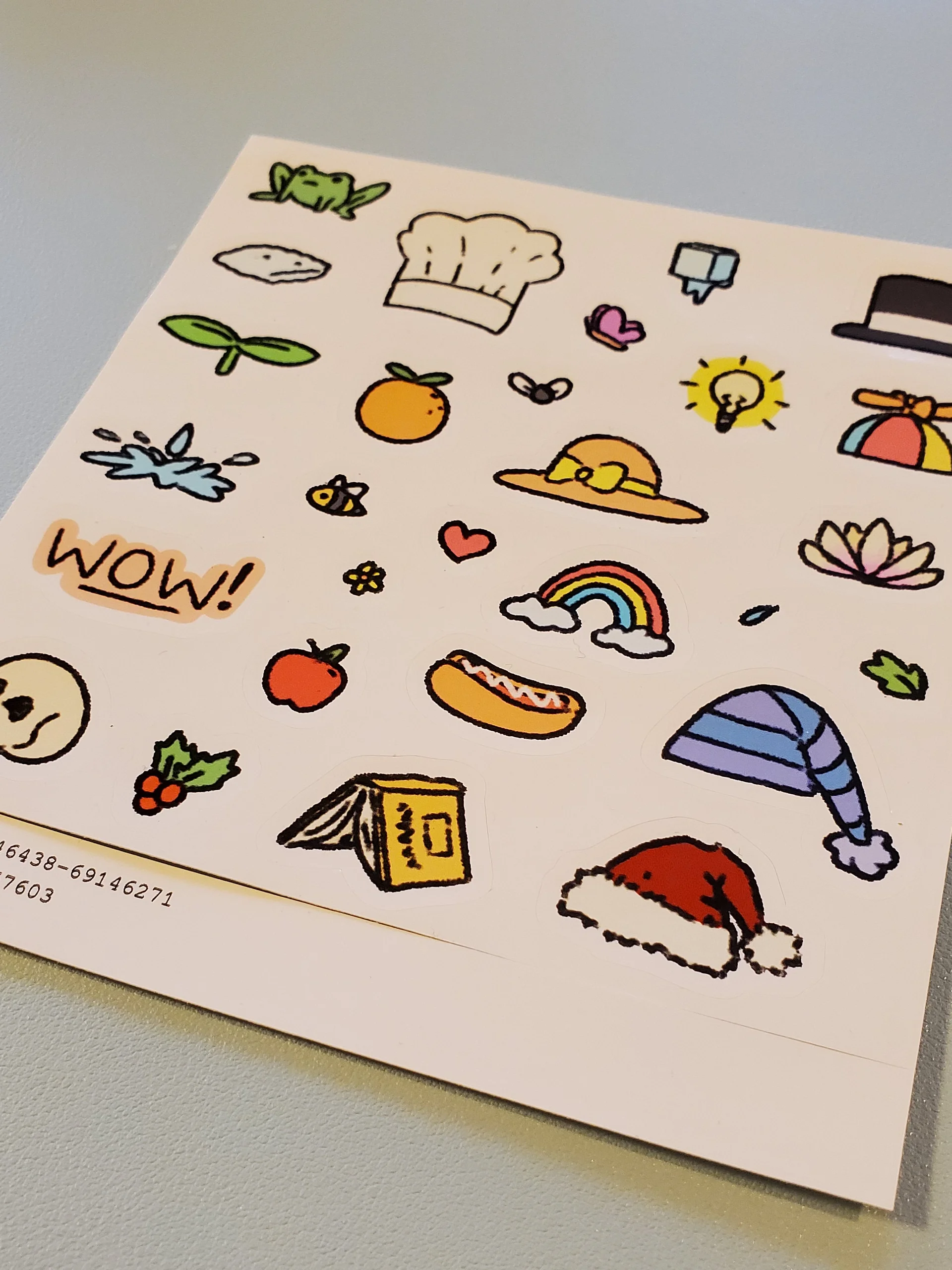 Hat Sticker 2026 Animal Calendar Add-On product image (6)