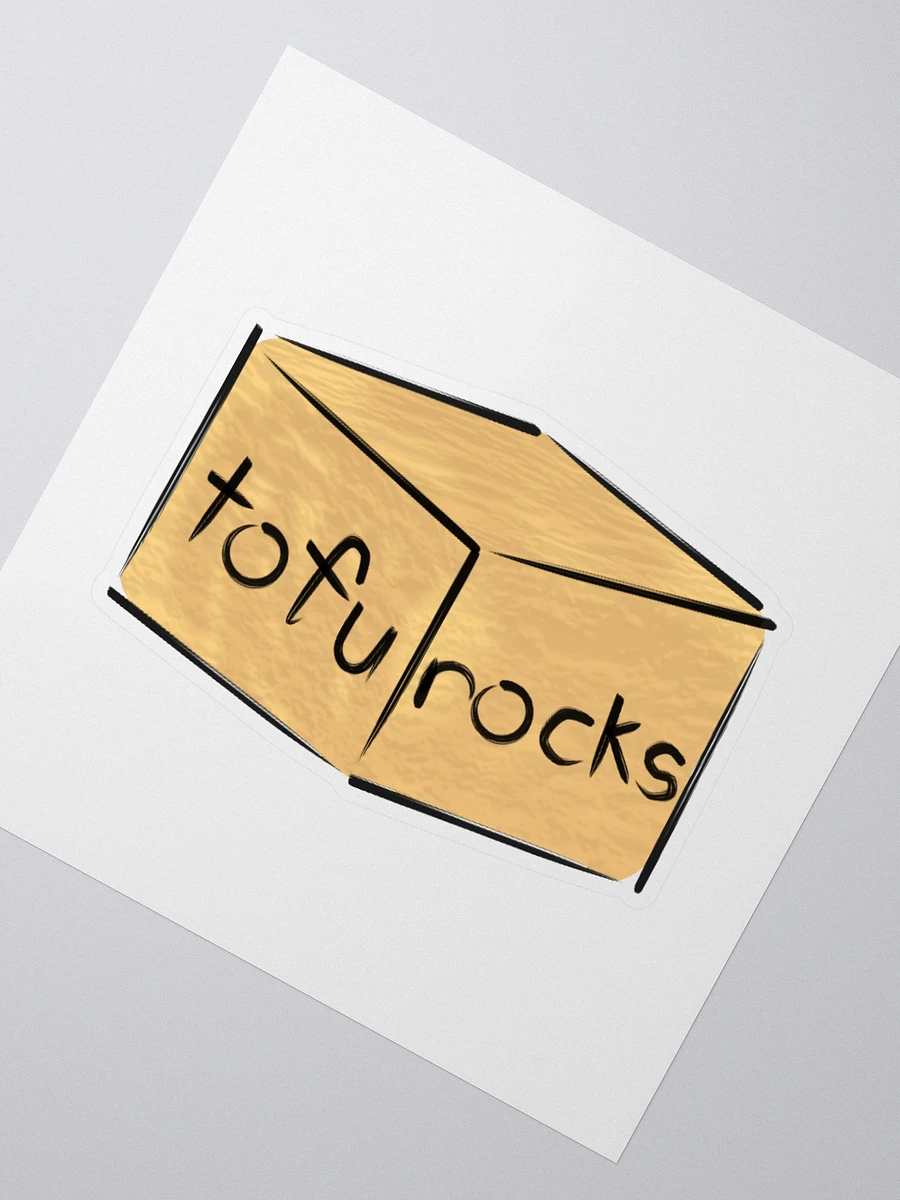 tofurocks sticker - regular product image (4)