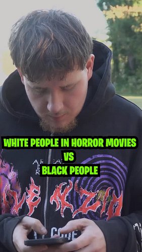 White People in Scary Movies Vs. Black People
