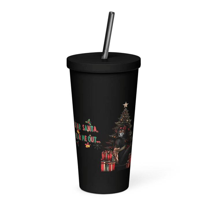 Dear Santa.. Hear Me Out Insulated Tumbler with Straw product image (1)