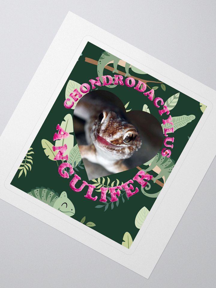 Ground Gecko 6 sticker product image (2)