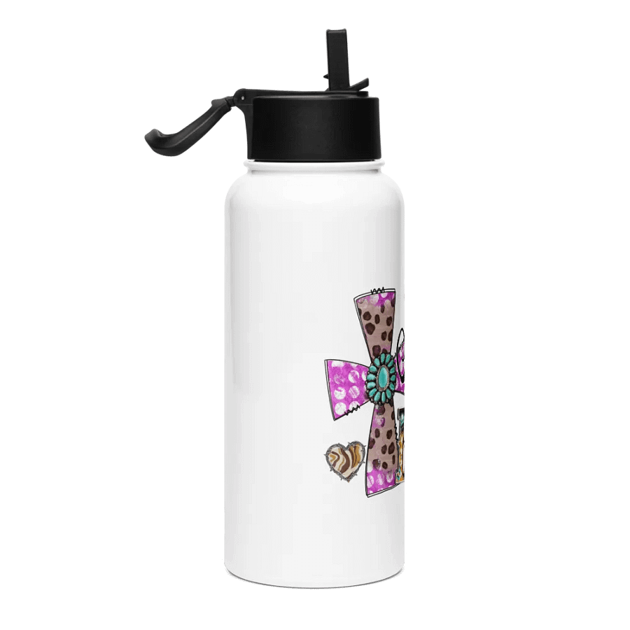 Jesus Is Love - Stainless Steel Sports Water Bottle product image (4)