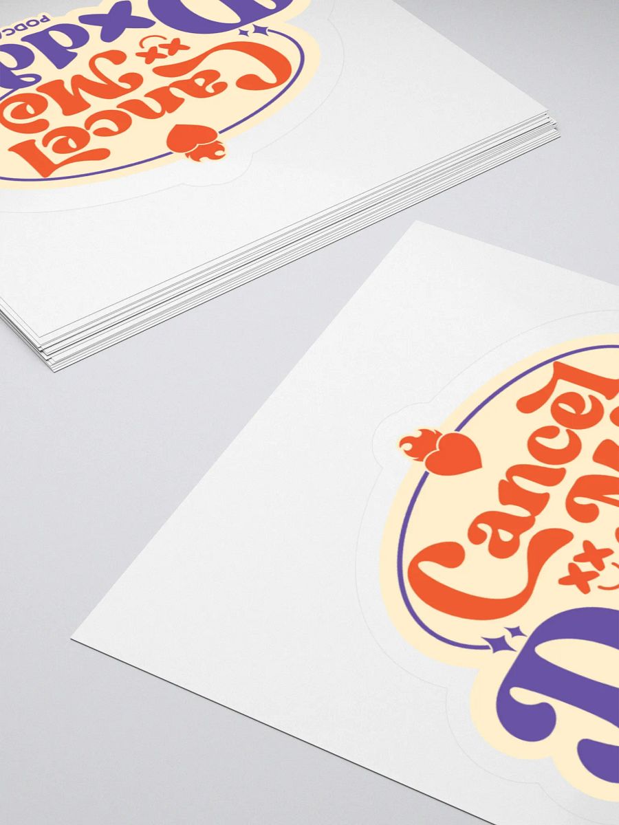 Cancel Me, Daddy logo sticker product image (12)