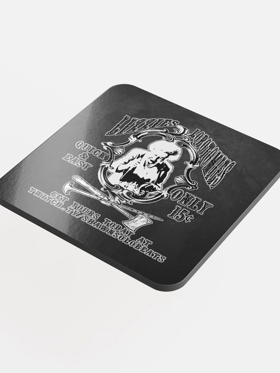 Lizzie's Lobotomies Glossy Coaster product image (4)