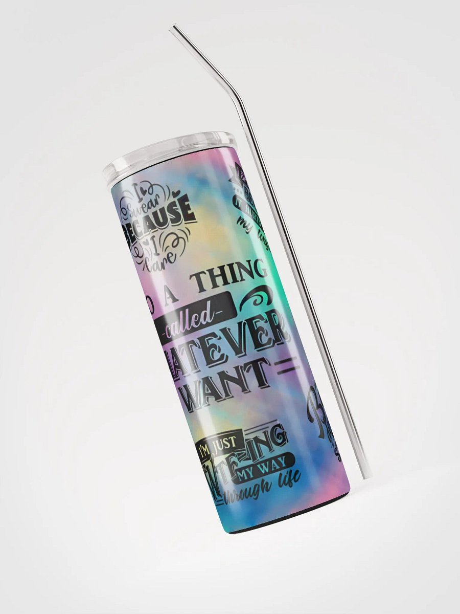Rebellious Quotes Stainless Steel Tumbler product image (3)