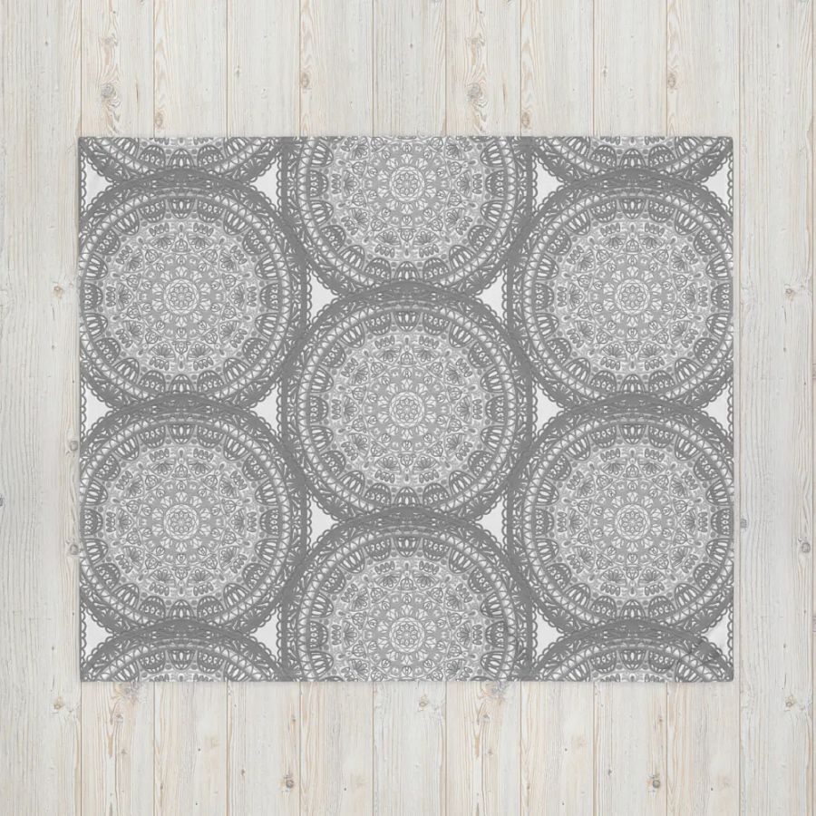 Mandala Dreams Throw Blanket product image (4)