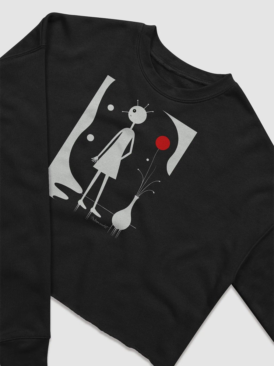 Bella+Canvas Women's Fleece Crop Sweatshirt product image (5)