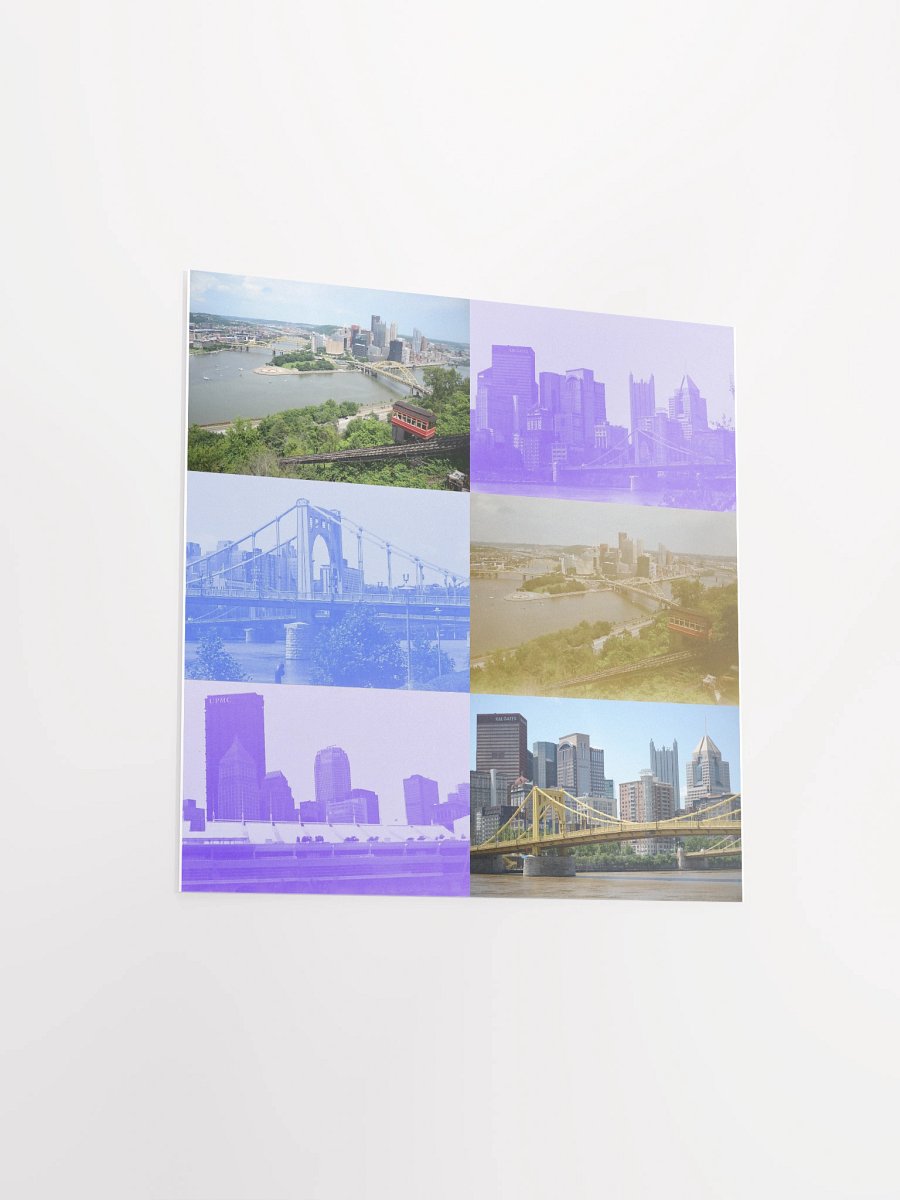 Pittsburgh - Digital / Expired film Collage - print/poster product image (6)