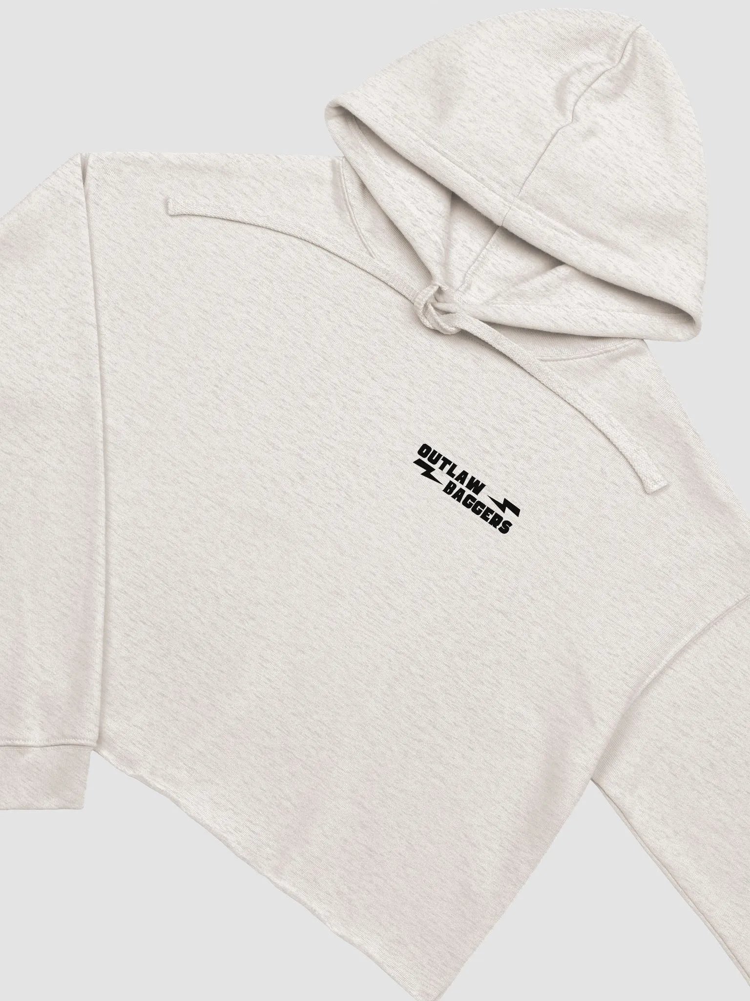 Outlaw Baggers Piston Crop Top Hoodie product image (4)