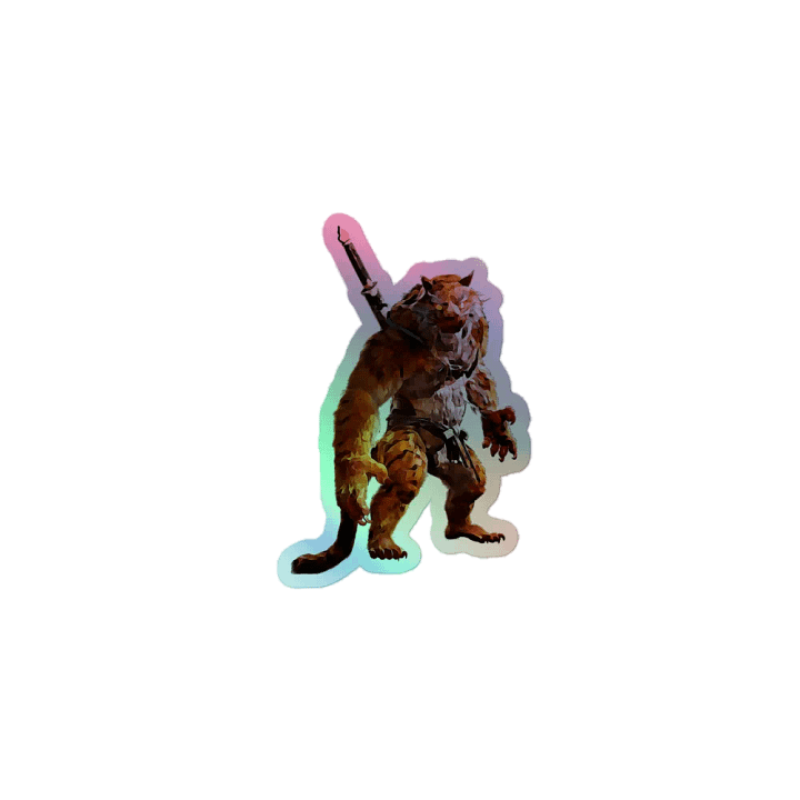 Bloody Hell Holo Sticker GJX product image (1)