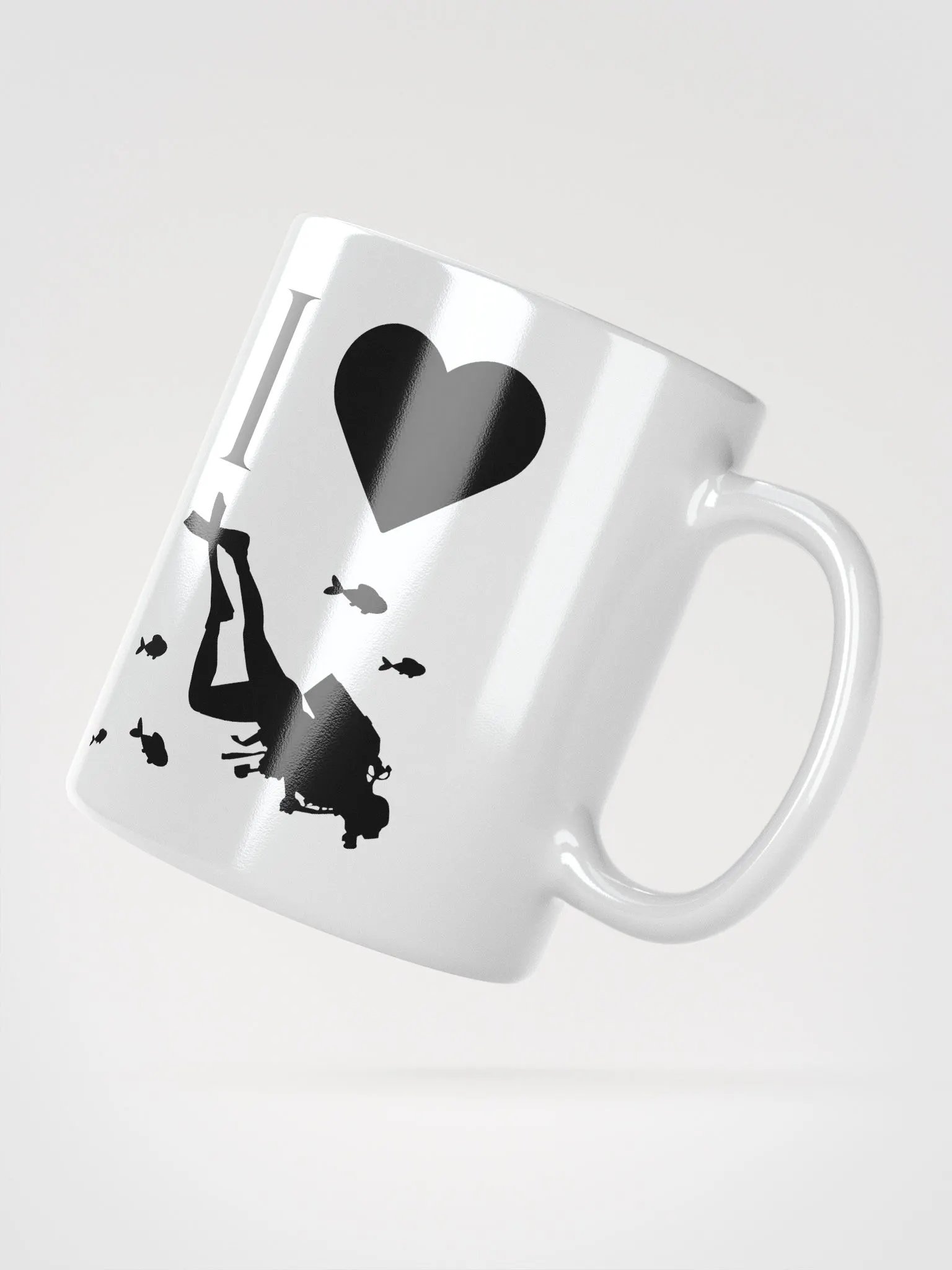 I ❤️ Scuba Diving Mug product image (2)