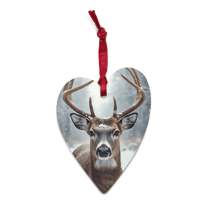 Winter Wonderland Deer Wooden Ornaments product image (2)