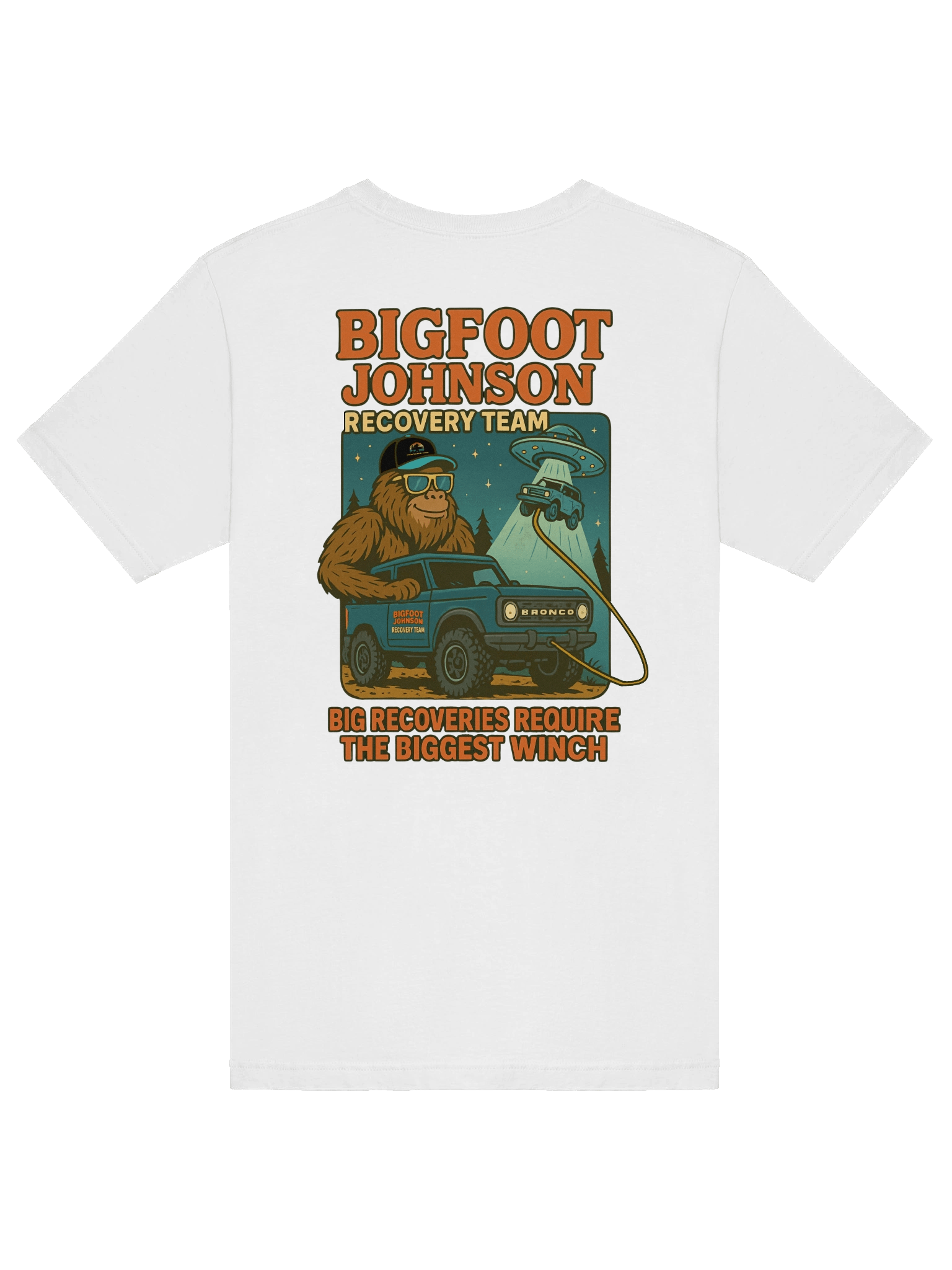 Bigfoot Johnson Recovery Team (White) product image (6)