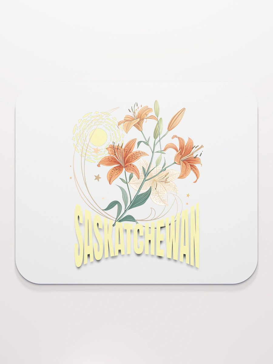 Tiger Lily Saskatchewan Paradise Mouse Pad product image (1)