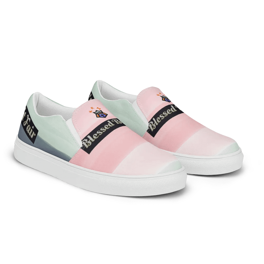 BBG Pink and Green Women's Slip On-w/o Cross product image (10)