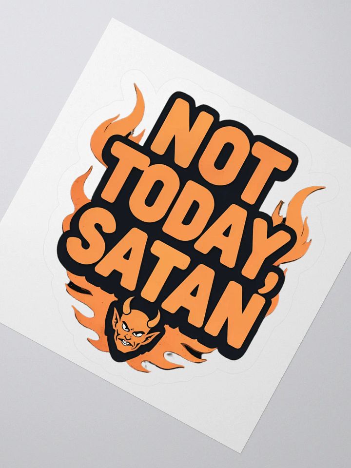 Flame Devil Kiss Cut Stickers product image (6)