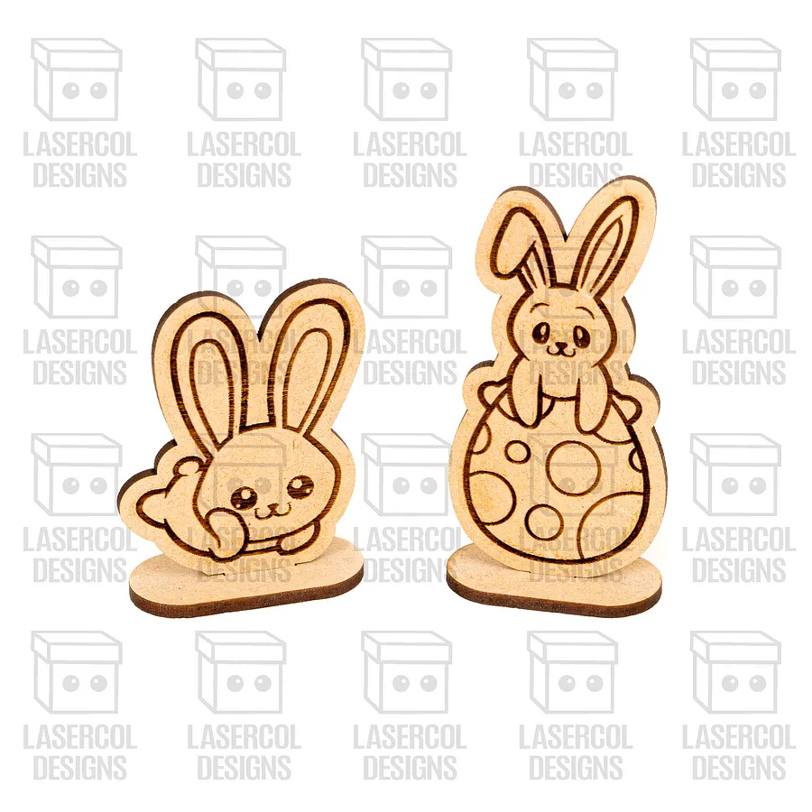 Easter Cutouts With Base Set 4 - Laser Cut Files product image (6)