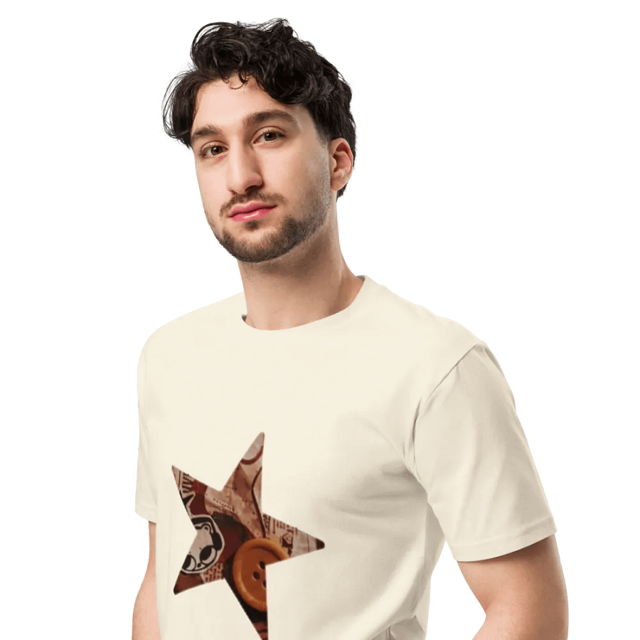 Two Faced Moon Vintage Design Tee - Star product image (15)