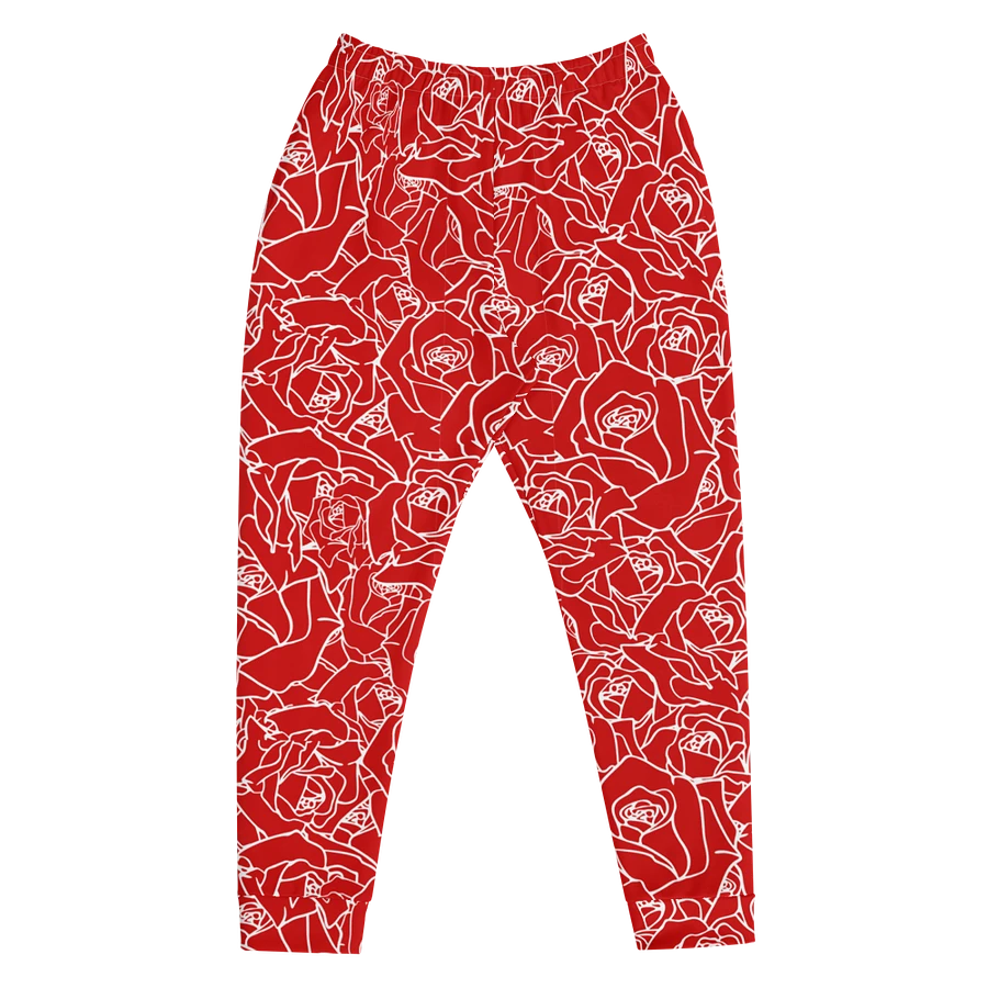 Loads of Roses · red-white joggers product image (9)