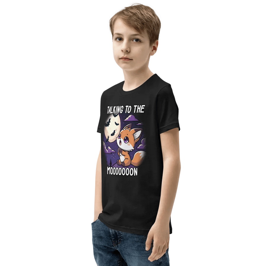Moonlit Fox Youth T-Shirt product image (4)